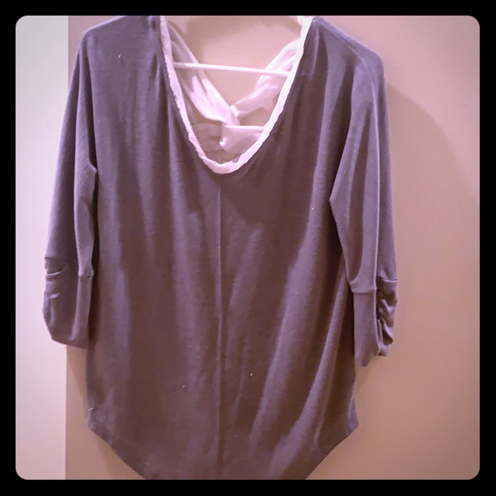 Gray Lightweight Sweater